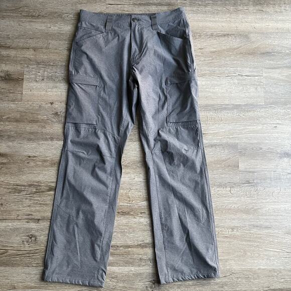 Brothers And Sons Cargo Work Pants Size 32x30 Gray Straight Outdoor Gorpcore - Picture 1 of 8